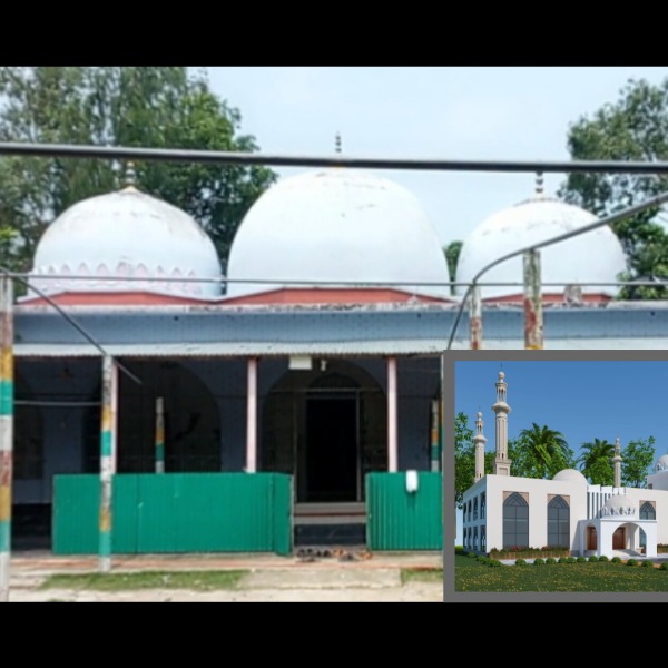 কালিহাতীতে আগ বানিয়ারা জামে মসজিদের নতুন ভবন নির্ম...