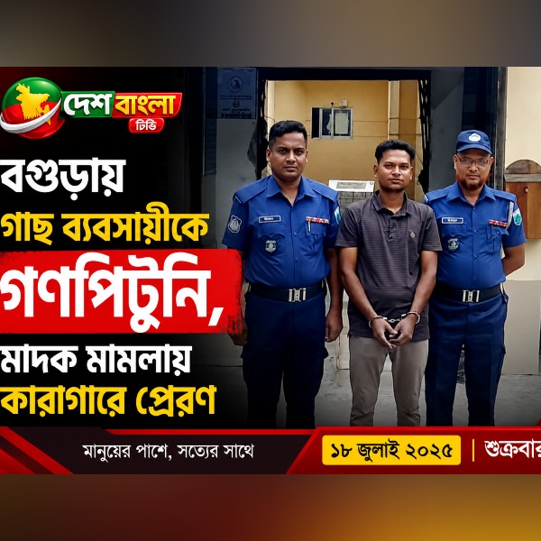 বগুড়ার নন্দীগ্রামে গাছ ব্যবসায়ী আটক, মাদক মামলায় ক...