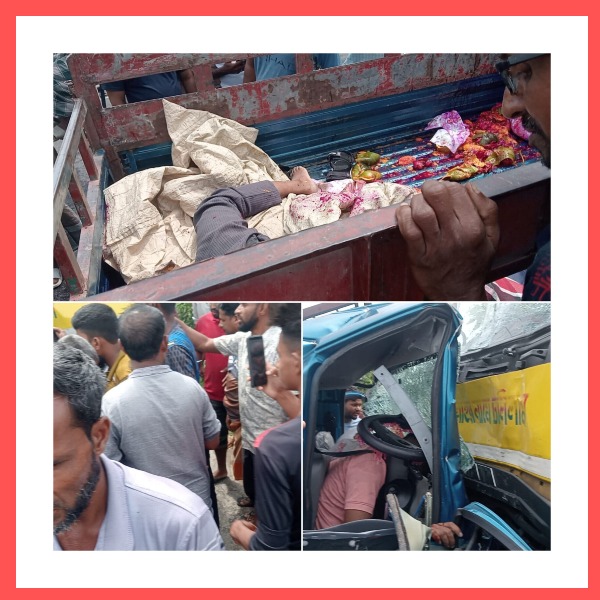 বগুড়ার কাহালুতে ট্রাক-পিকআপ সংঘর্ষে নিহত