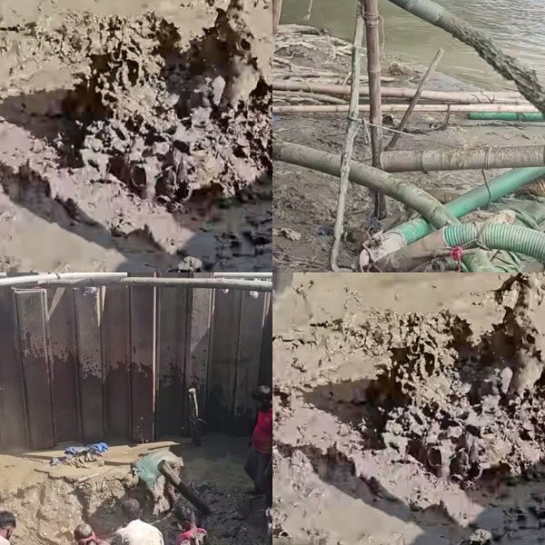 কিশোরগঞ্জে এক মাস ধরে অপচয় হচ্ছে লাখ লাখ