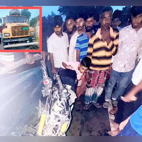 কালিহাতীতে ট্রাক-মোটরসাইকেল সংঘর্ষে কিশো