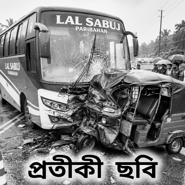 কক্সবাজারে বাস ও লেগুনা সংঘর্ষে ৪ জন নিহ