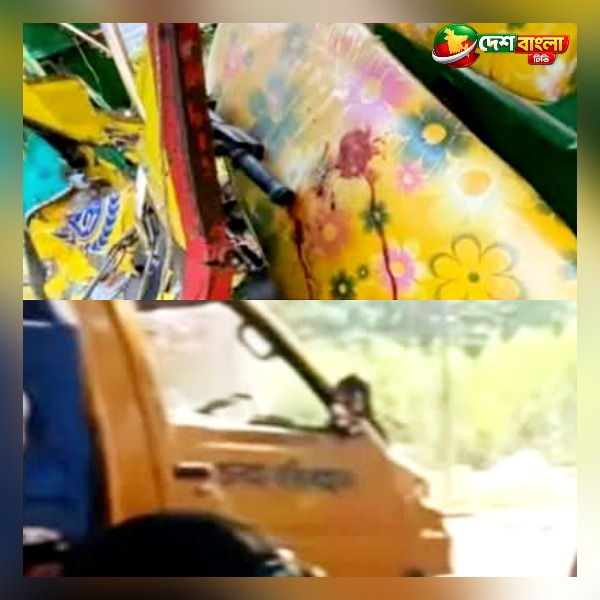 চাঁদপুরে সিএনজি-পিকআপ-প্রাইভেটকার সংঘর্ষ