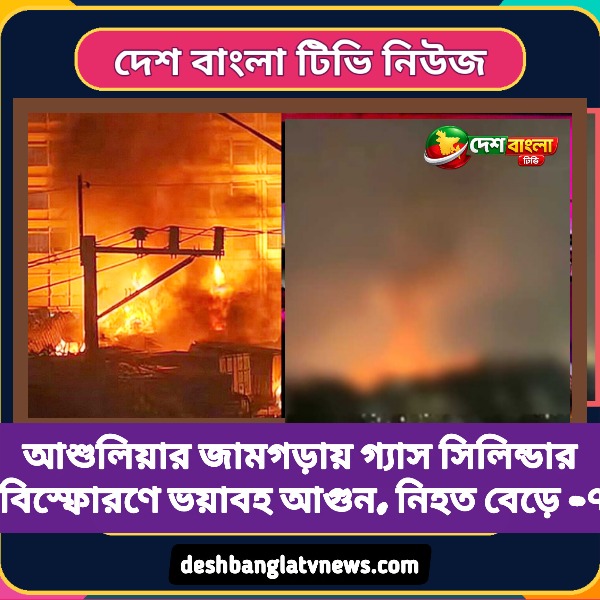 আশুলিয়ায় গ্যাস সিলিন্ডার বিস্ফোরণে নিহত 