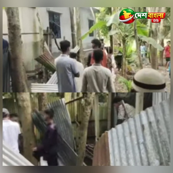 ভূঞাপুরে মাদক ব্যবসায়ীর বাড়িঘর ভাঙচুর