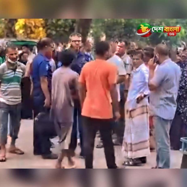 টাঙ্গাইলের বাসাইলে নির্মাণাধীন ভবনে কাজ 