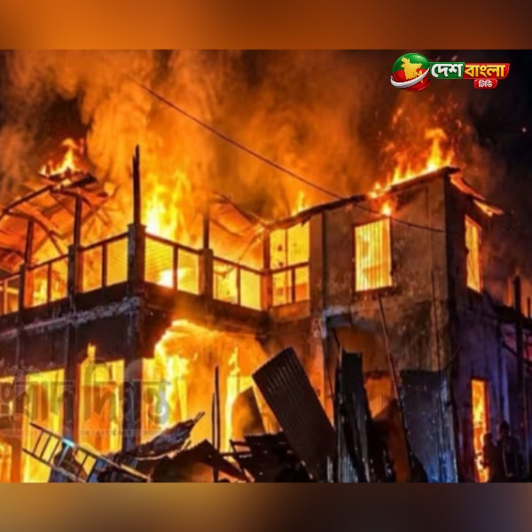 গৌরীপুরে ভয়াবহ আগুনে ঝলমল সিনেমা হলসহ ২০