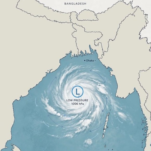 বঙ্গোপসাগরে নতুন নিম্নচাপ: আজ ২৩ অক্টোবর থেকেই আবহ...