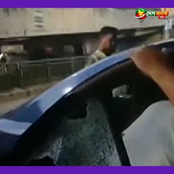 মগবাজারে সংগীতশিল্পী আসিফ আকবরের ব্যক্তিগত গাড়িতে ...