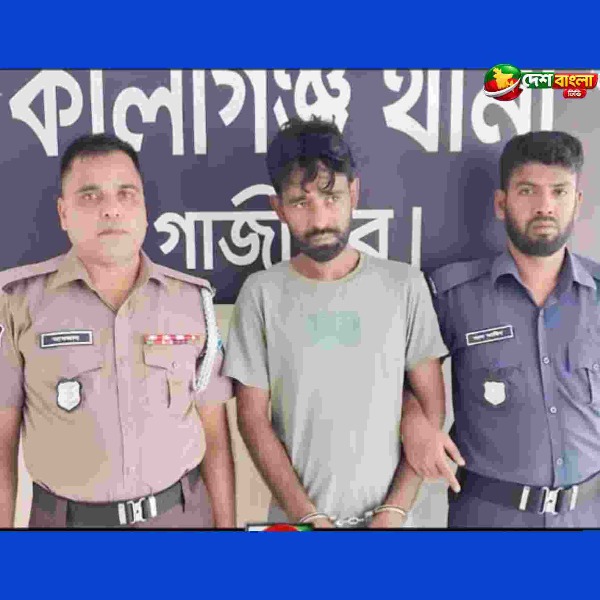 কালীগঞ্জে ১০০ পিস ইয়াবাসহ যুবক গ্রেপ্তা