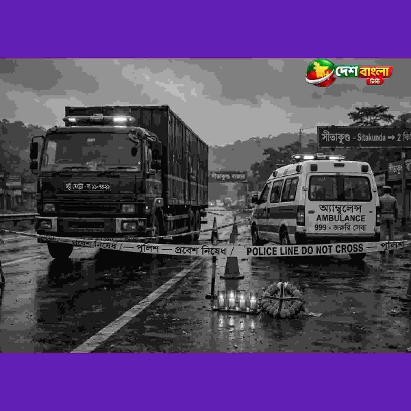 চট্টগ্রামের সীতাকুণ্ডে লরির চাপায় প্রাণ 